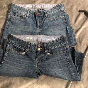 Gap 1969 29/8a curvy & 28/6r perf boot Jean